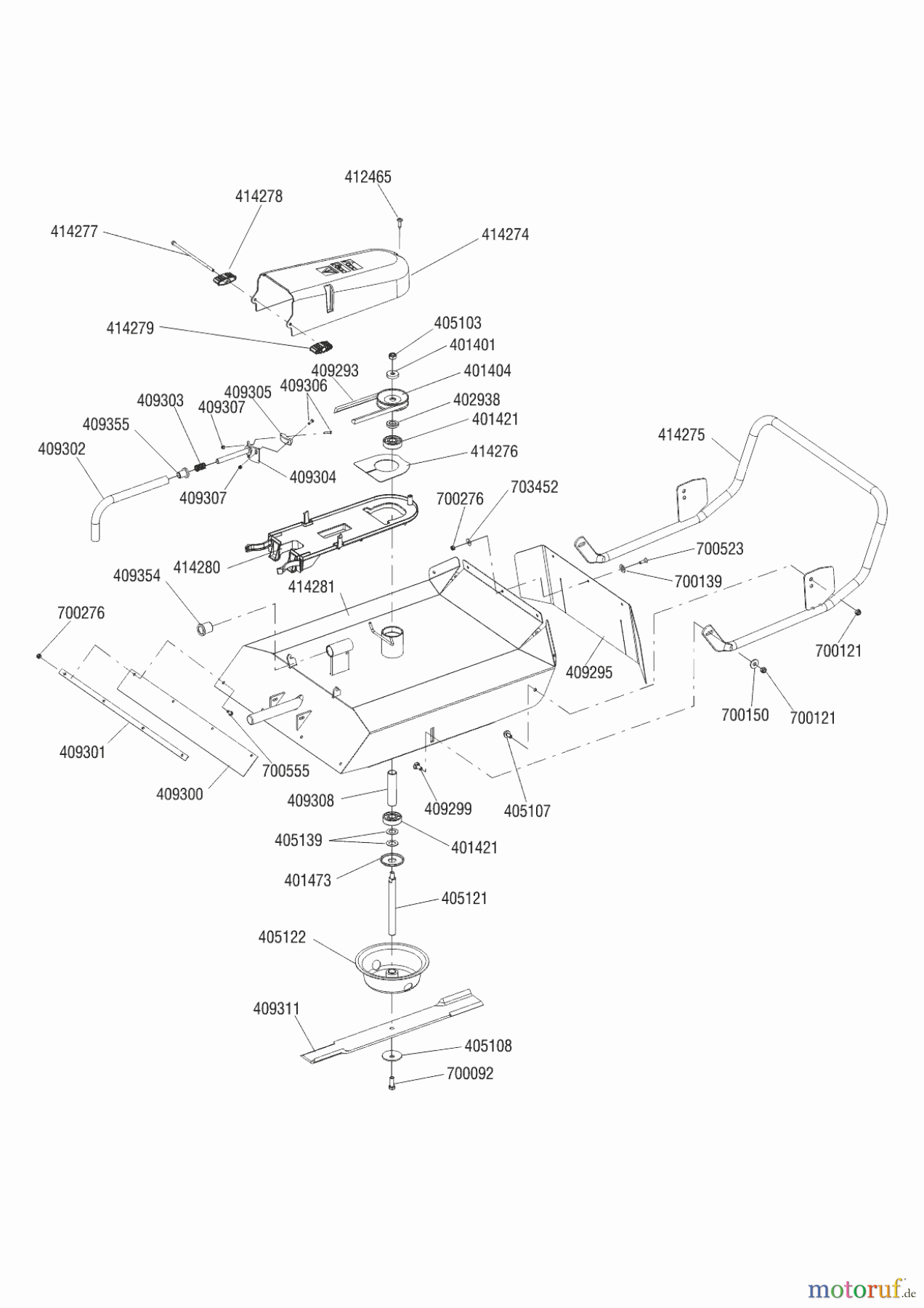 Concord Gartentechnik Zubehör Gartentechnik FRONTSICHELMÄHWERK FSM 530 COMBIGERÄT 12/2013 - 12/2015 Seite 1