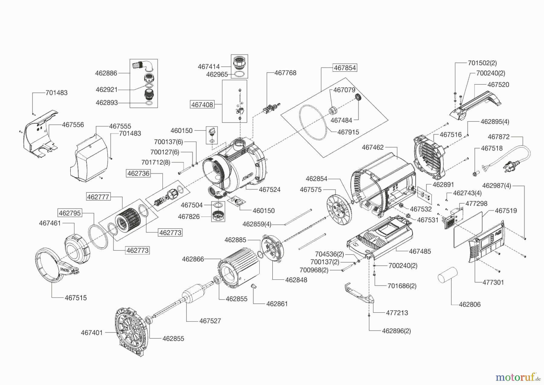 AL-KO Wassertechnik Hauswasserautomaten HWA 6000/5 Premium 12/2013 Seite 1