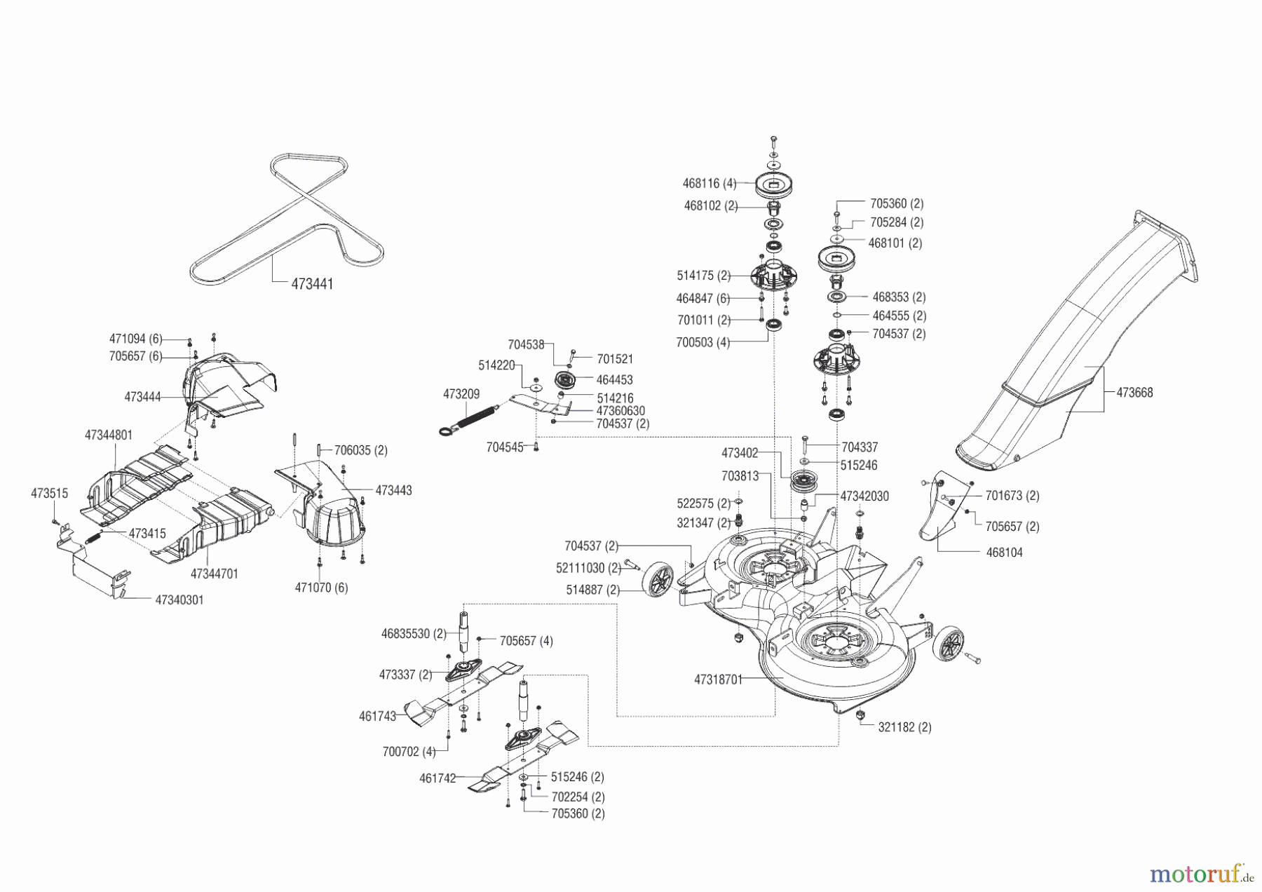 Powerline Gartentechnik Rasentraktor T 18-95.4 HD 12/2013 - 09/2014 Seite 6
