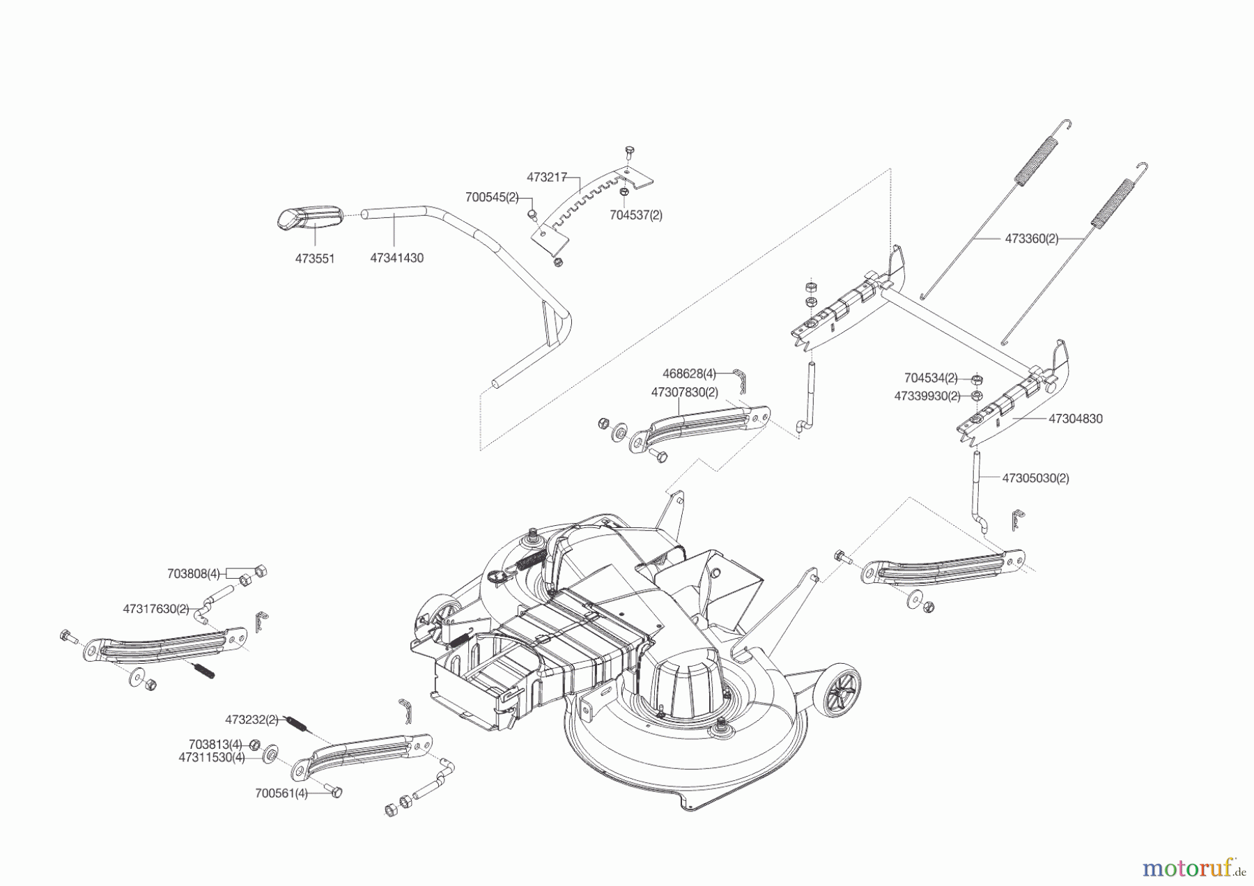Powerline Gartentechnik Rasentraktor T 16-95.4 HD V2 12/2013 - 09/2014 Seite 5