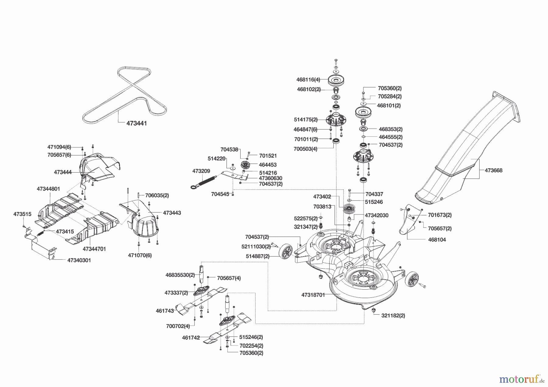 Powerline Gartentechnik Rasentraktor T 16-95.4 HD V2 12/2013 - 09/2014 Seite 6