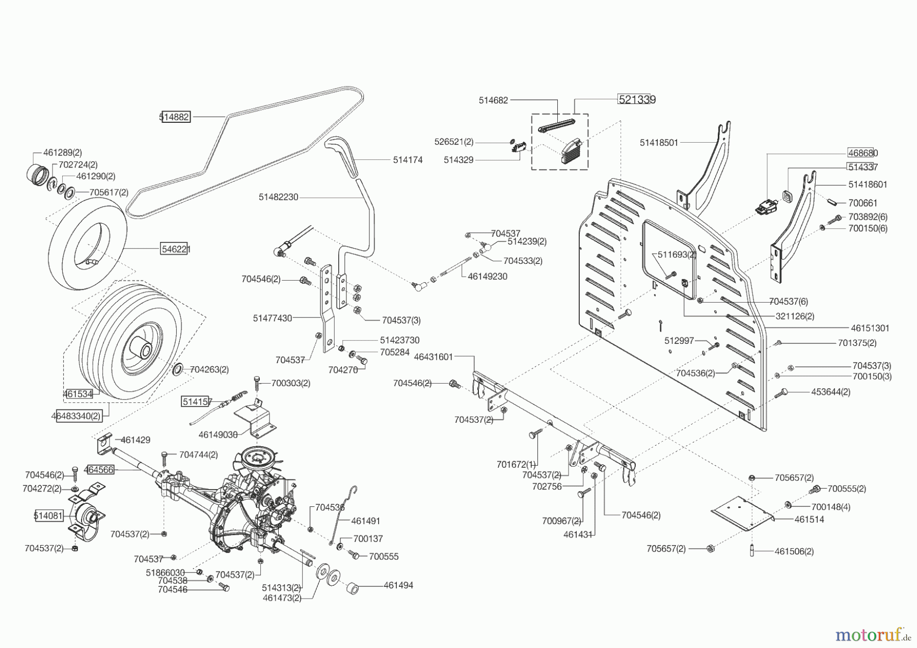 Powerline Gartentechnik Rasentraktor T 15-92 HD-A Edition  12/2013 Seite 3