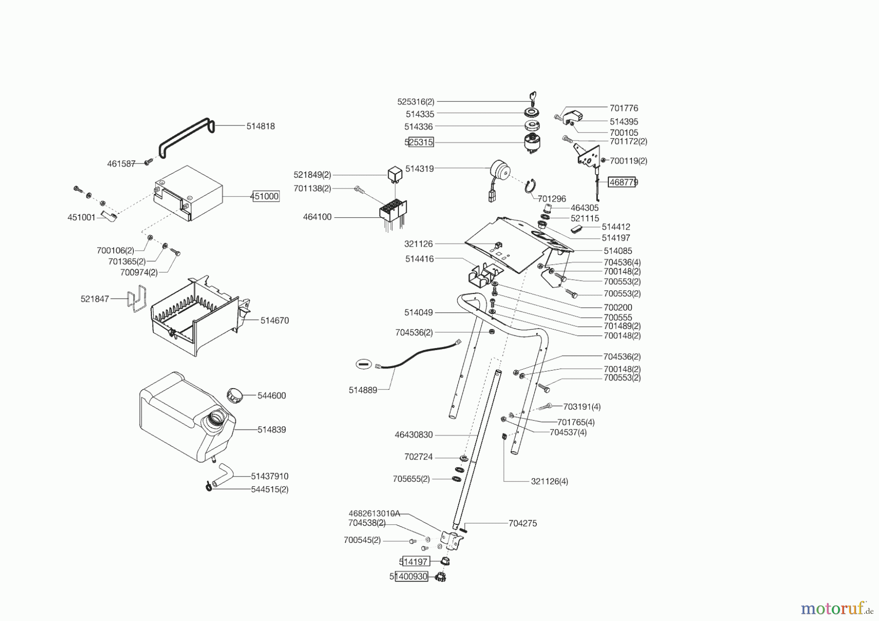 Powerline Gartentechnik Rasentraktor T 16-92 HD-H Edition 12/2013 Seite 6