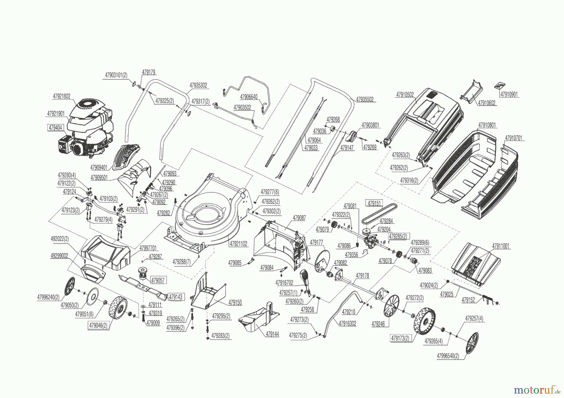  AL-KO Gartentechnik Benzinrasenmäher 5.14 SP-S + GUDENAA  01/2014 Seite 1