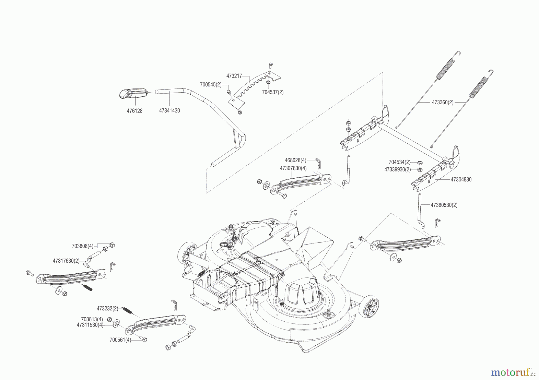 Brill Gartentechnik Rasentraktor 105-20 HE CROSSOVER 02/2014 - 09/2014 Seite 5