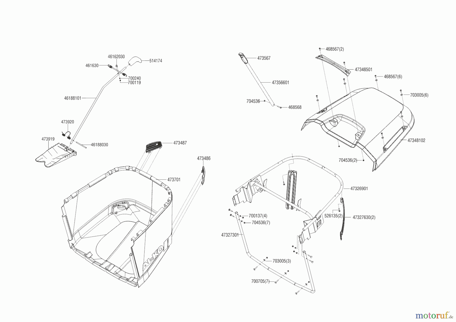 Powerline Gartentechnik Rasentraktor T23-125.4 HD V2 (ohne Mähwerk)  02/2014 Seite 7