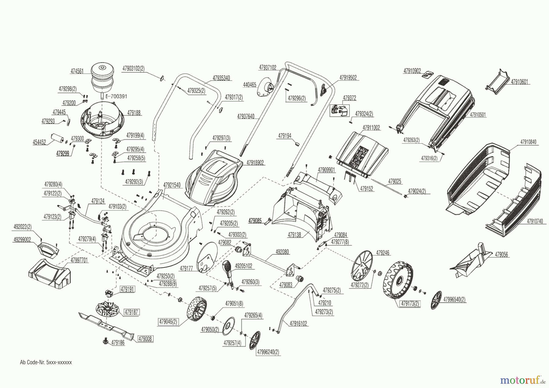 AL-KO Gartentechnik Elektrorasenmäher 46.4 E SILVER COMFORT ab 12/2014 Seite 1