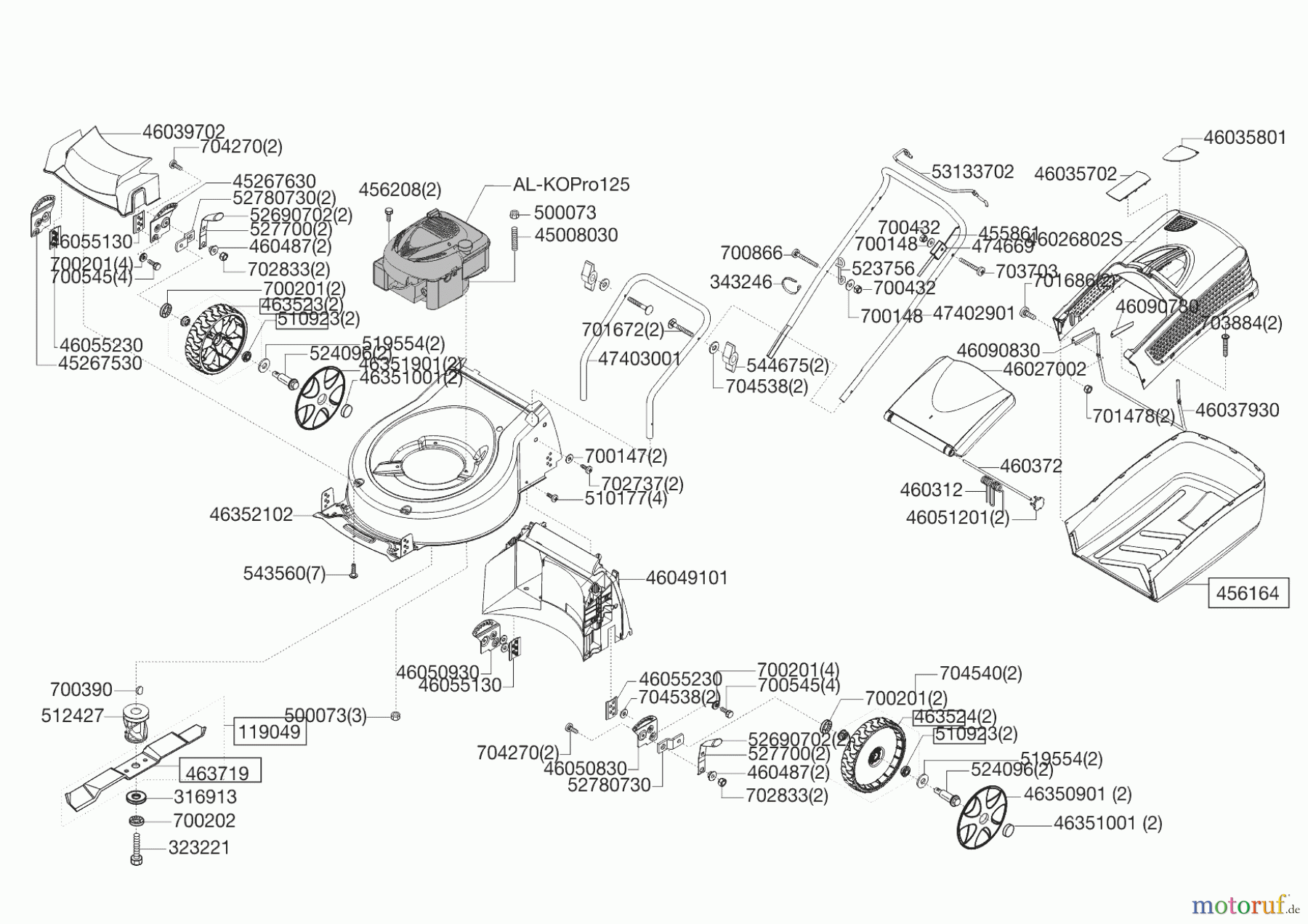 Solo by AL-KO Gartentechnik Benzinrasenmäher 4215 P-A 01/2015 - 03/2015 Seite 1
