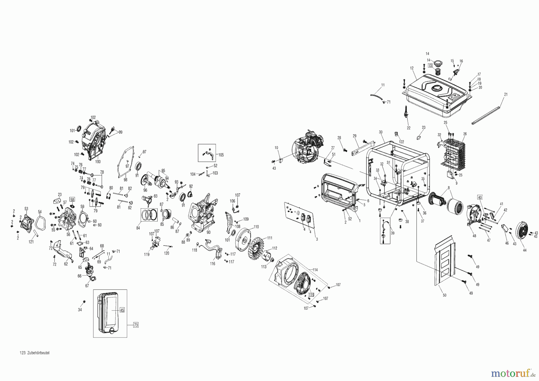 AL-KO Gartentechnik Stromerzeugungsgerät 2500 C 01/2015 - 03/2019 Seite 1
