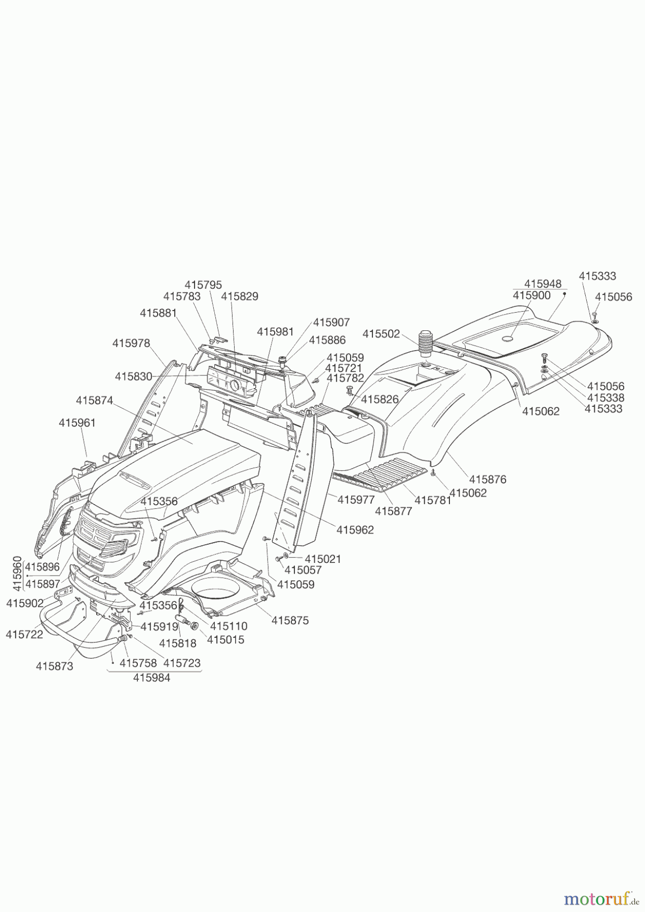  Solo by AL-KO Gartentechnik Rasentraktor 579H  ab 02/2015 Seite 2