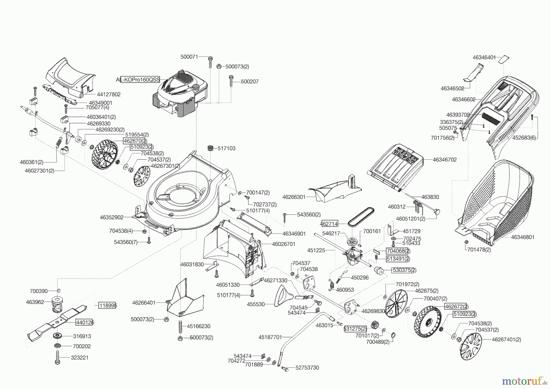 Solo by AL-KO Gartentechnik Benzinrasenmäher 5235 SP-A 02/2015 - 03/2015 Seite 1