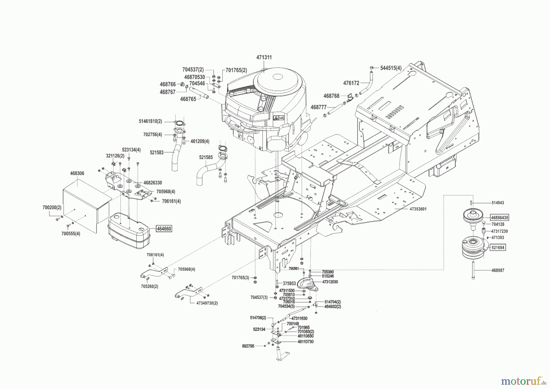  Solo by AL-KO Gartentechnik Rasentraktor T 16-95.5 HD V2  03/2015 - 05/2015 Seite 2