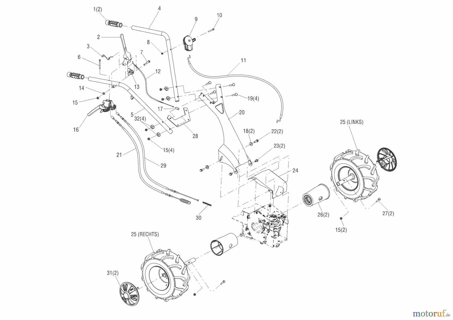 Solo by AL-KO Gartentechnik Balkenmäher BM 5001-R II 03/2015 Seite 3
