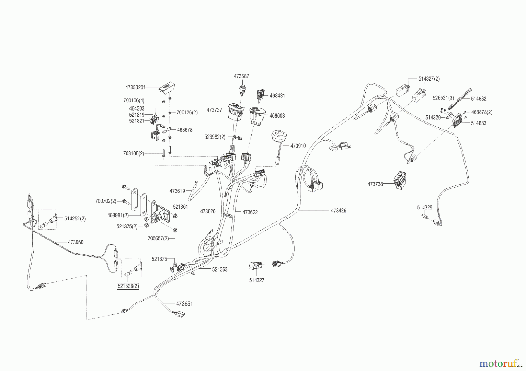  Brill Gartentechnik Rasentraktor Crossover T 125/23 H  ab 05/2015 Seite 9