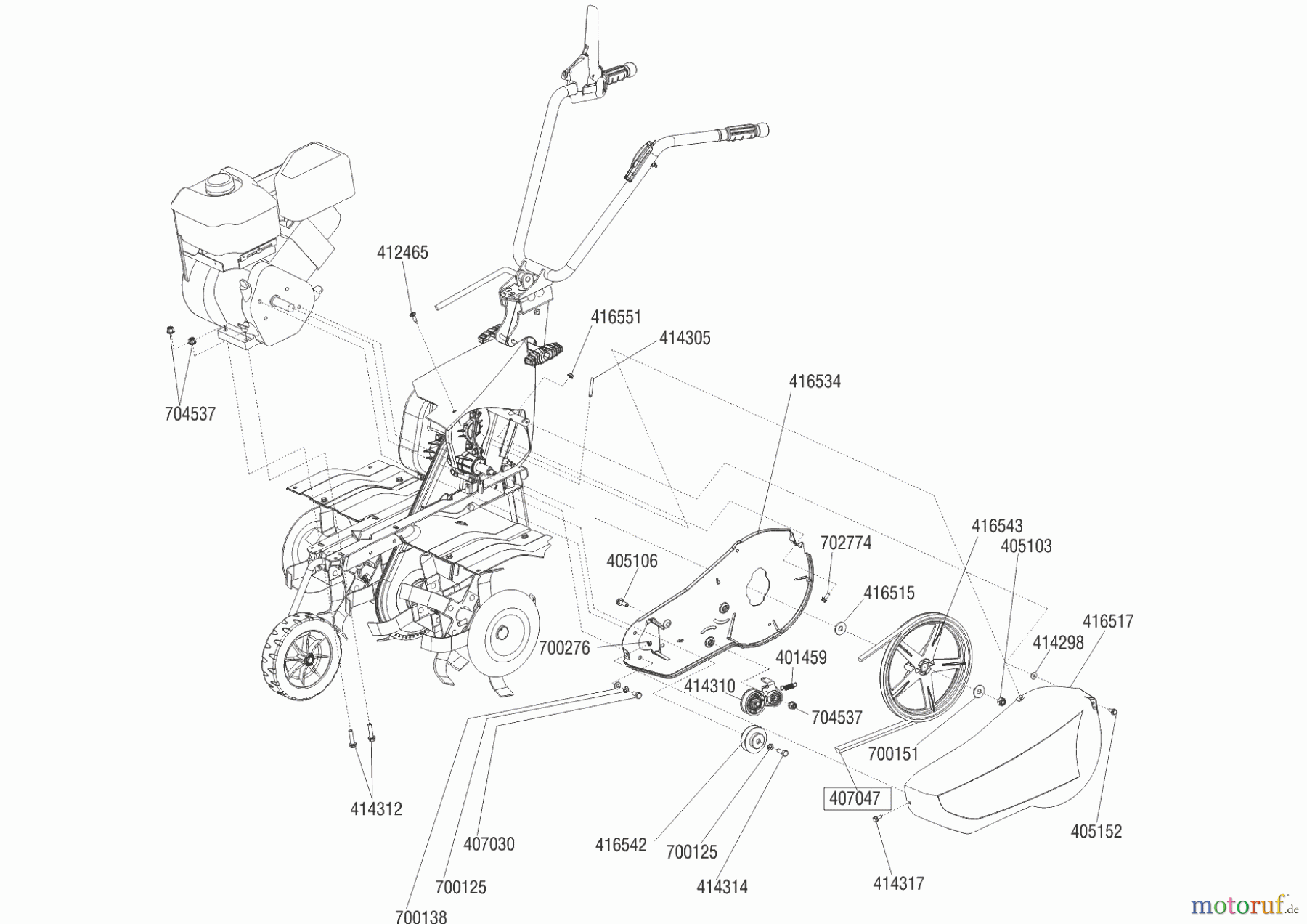 Solo by AL-KO Gartentechnik Motorhacke 7505 V2R 09/2015 Seite 2