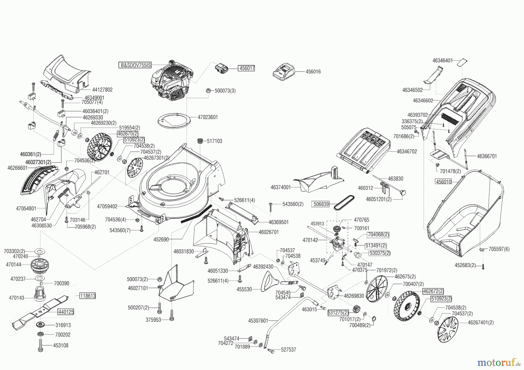 Solo by AL-KO Gartentechnik Benzinrasenmäher 4755 VSI 12/2015 - 07/2016 Seite 1