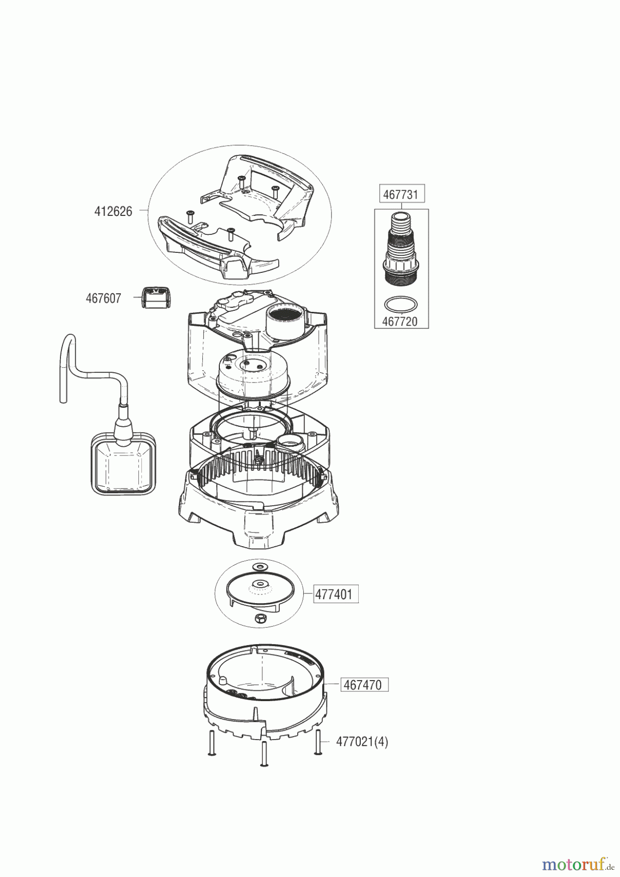 AL-KO Wassertechnik Tauchpumpen SUB 10000 DS Comfort ab 01/2016 Seite 1