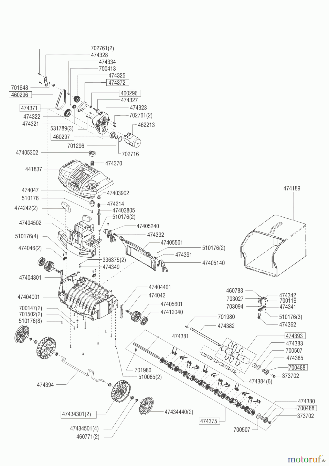 AL-KO Gartentechnik Vertikutierer 38.6 E Combi Care Comfort 01/2016 - 12/2019 Seite 1