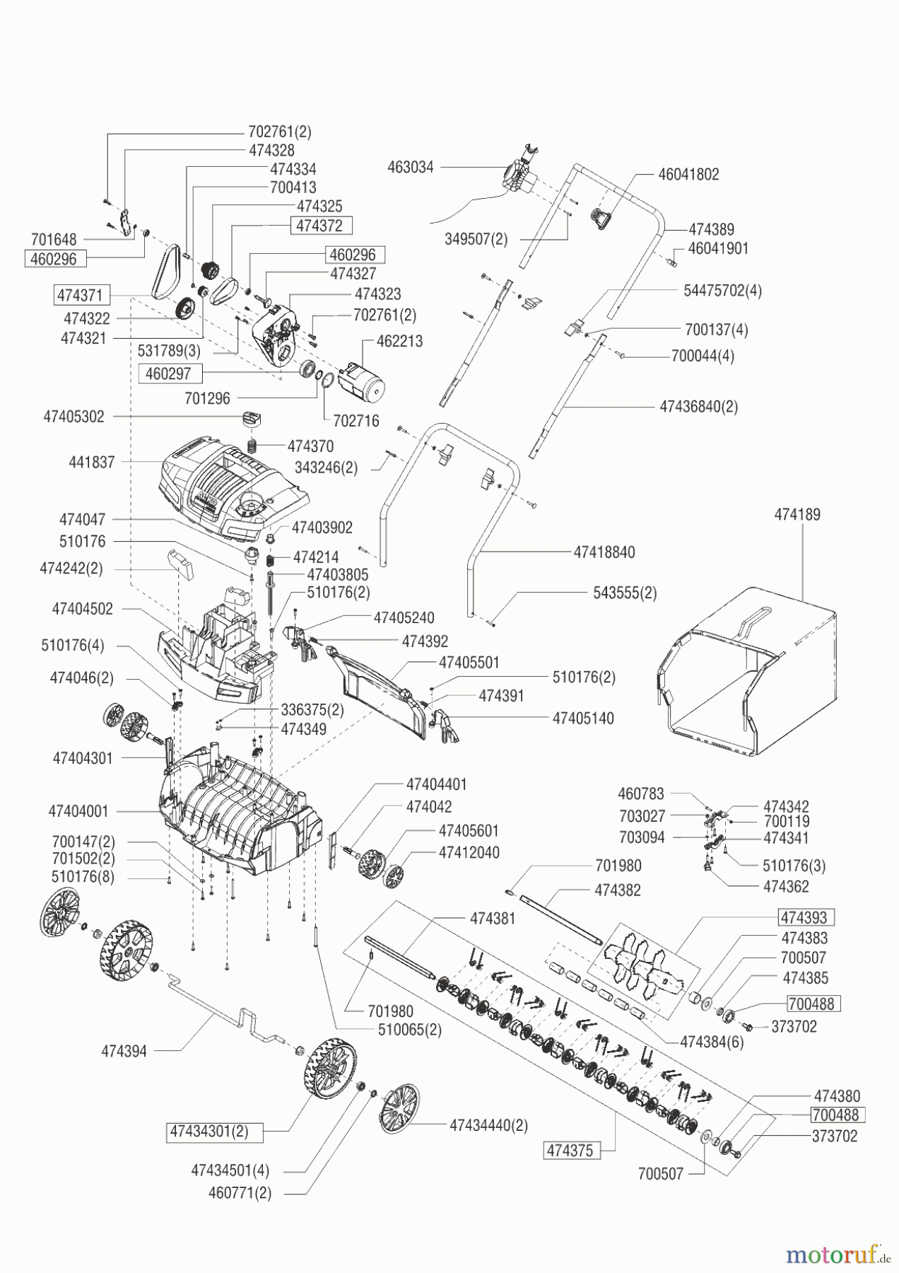 AL-KO Gartentechnik Vertikutierer 38.6 E Combi Care Comfort 01/2016 Seite 1