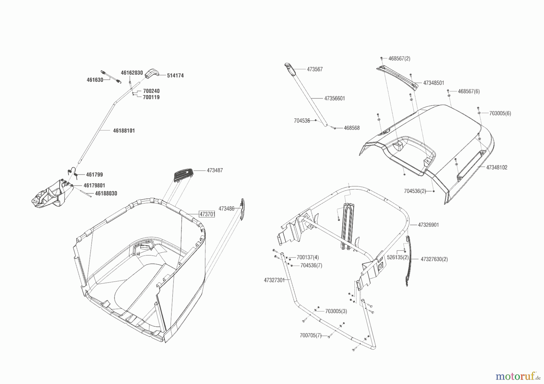 Powerline Gartentechnik Rasentraktor T 15-95.4 HD-A ab 03/2016 Seite 8