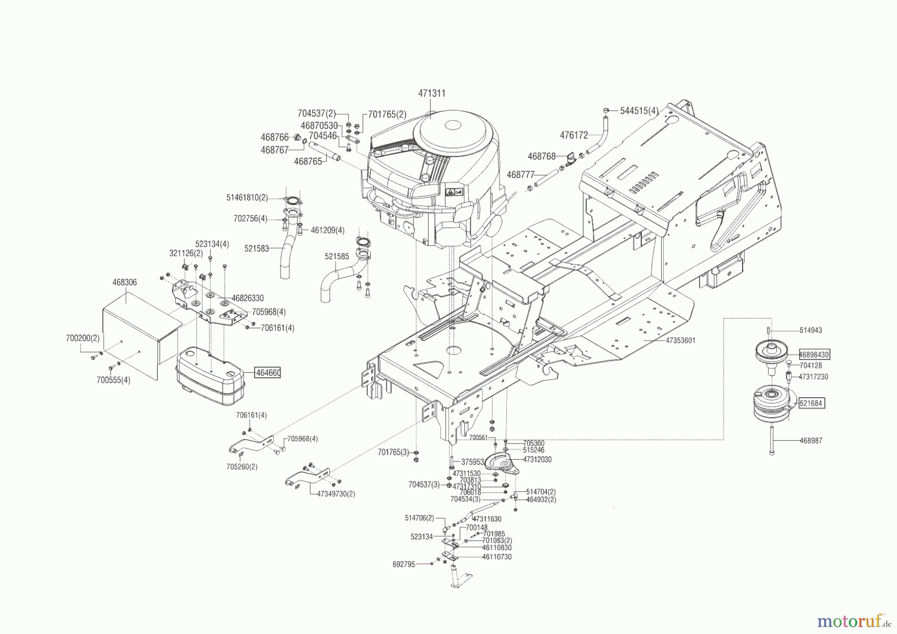 Brill Gartentechnik Rasentraktor 95-16 H CROSSOVER 03/2016 - 09/2016 Seite 2