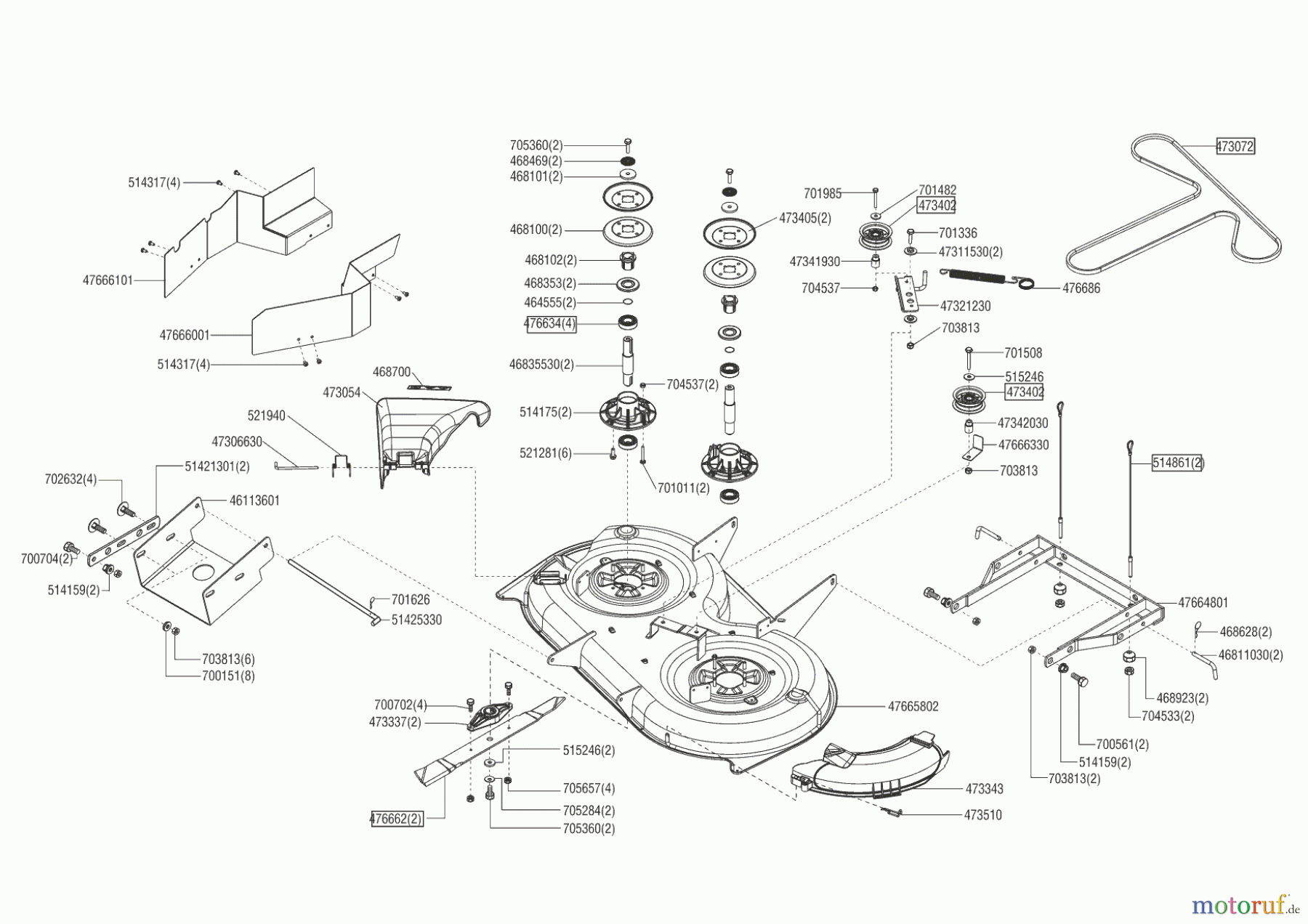 Solo by AL-KO Gartentechnik Rasentraktor T15-110.6 HDS-A 03/2016 - 09/2016 Seite 5