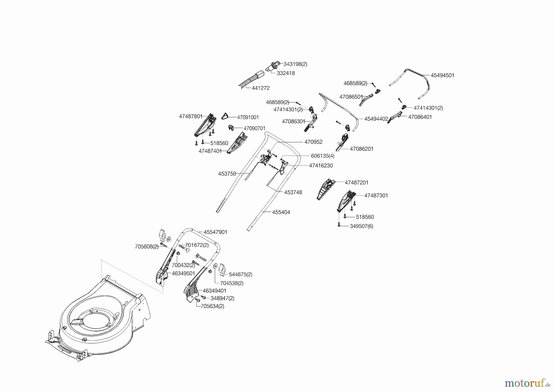 Solo by AL-KO Gartentechnik Benzinrasenmäher 4755 VSI ab 07/2016 Seite 2
