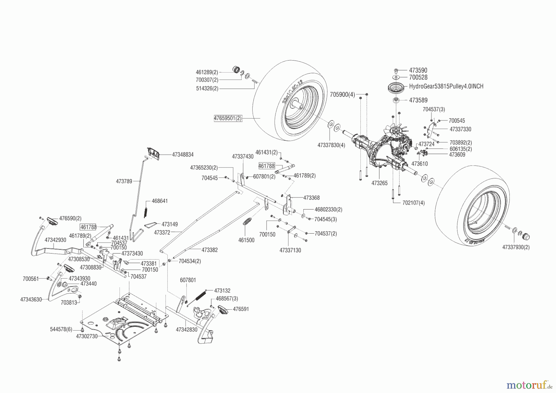  Solo by AL-KO Gartentechnik Rasentraktor T23-125.5 HD V2   09/2016 Seite 4