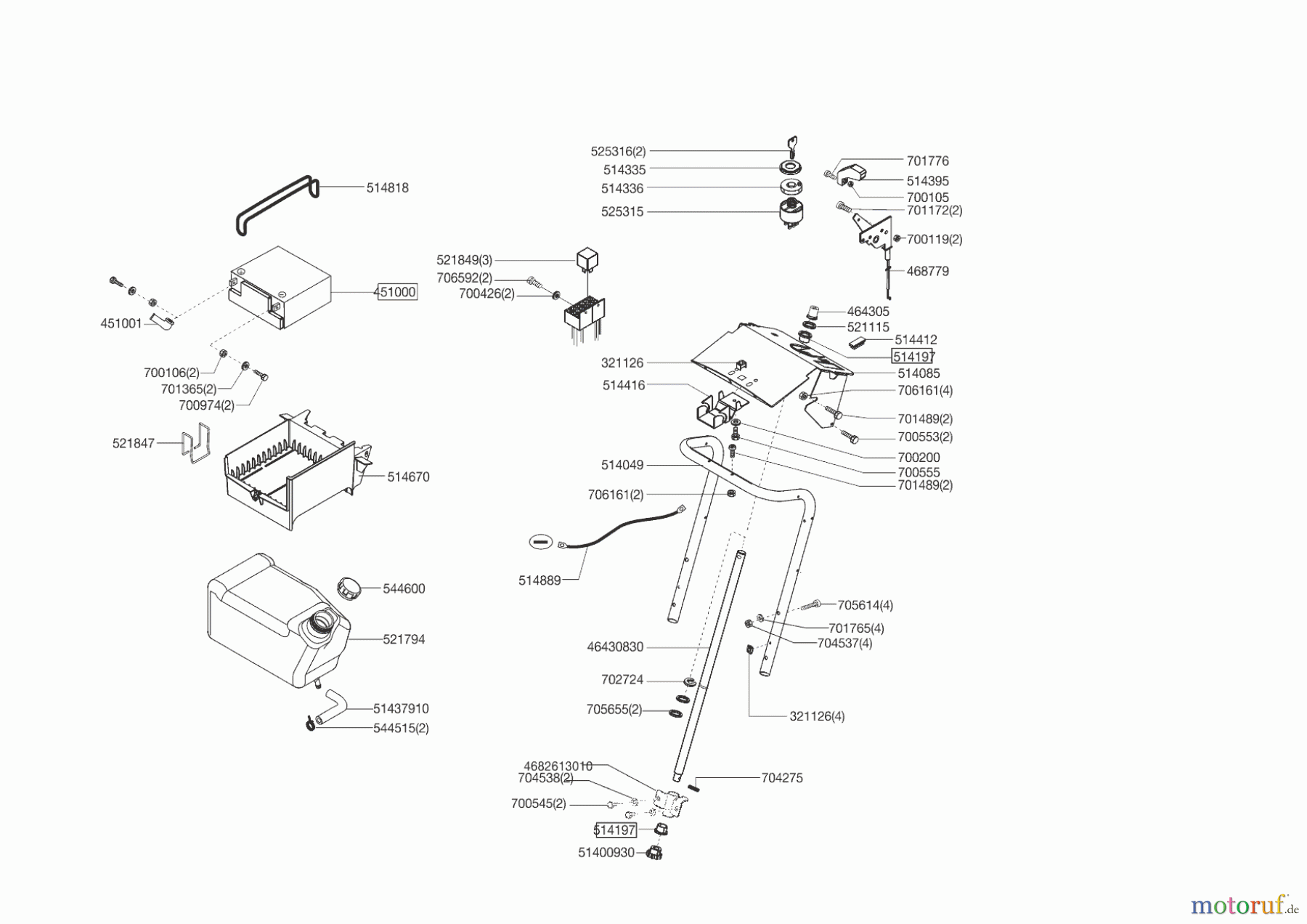 Solo by AL-KO Gartentechnik Rasentraktor T15-110.6 HDS-A ab 09/2016 Seite 8