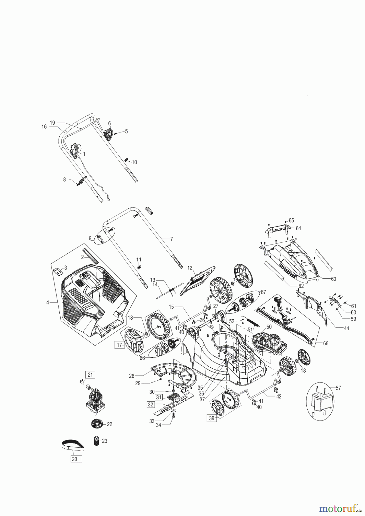 AL-KO Gartentechnik Elektrorasenmäher 3.87 E PLUS CLASSIC  11/2016 Seite 1