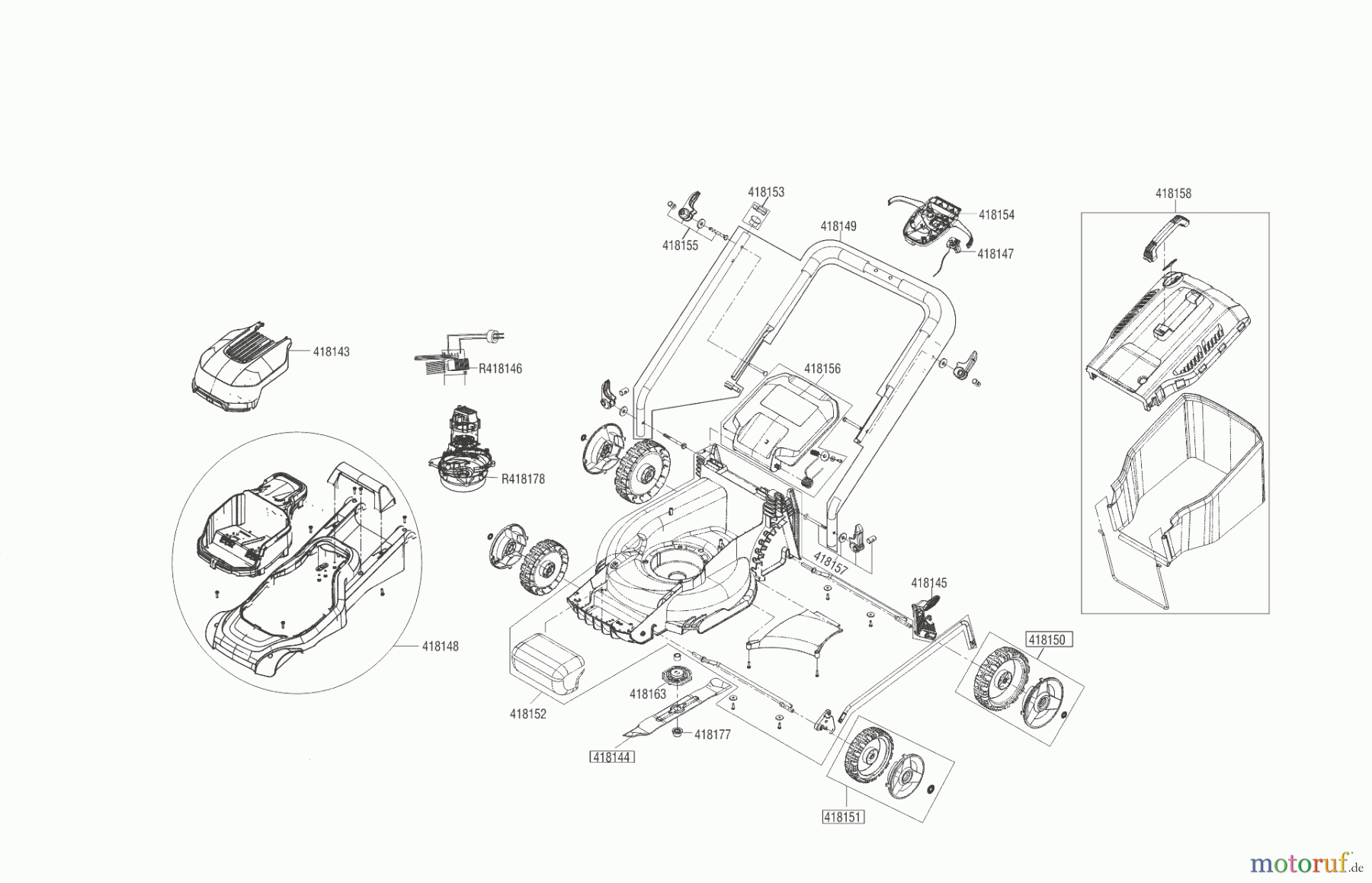  AL-KO Gartentechnik Akkurasenmäher 34.8 LI EASY FLEX  03/2018 Seite 1