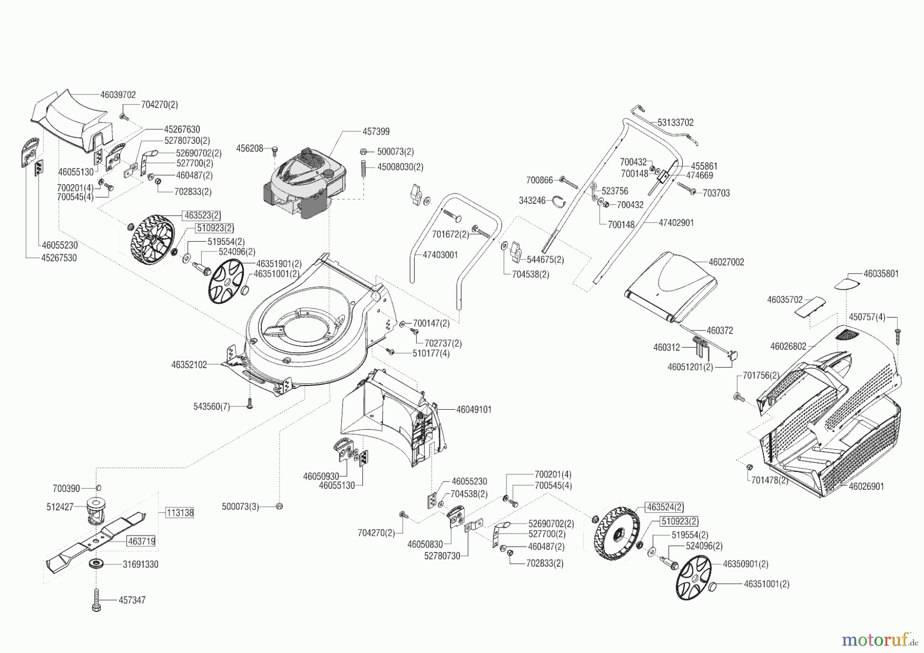 Solo by AL-KO Gartentechnik Benzinrasenmäher 4218 P-A 03/2018 - 07/2019 Seite 1