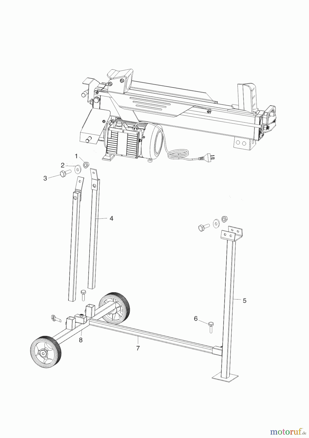 AL-KO Heimwerkertechnik Holzspalter LSH 6 04/2018 Seite 2