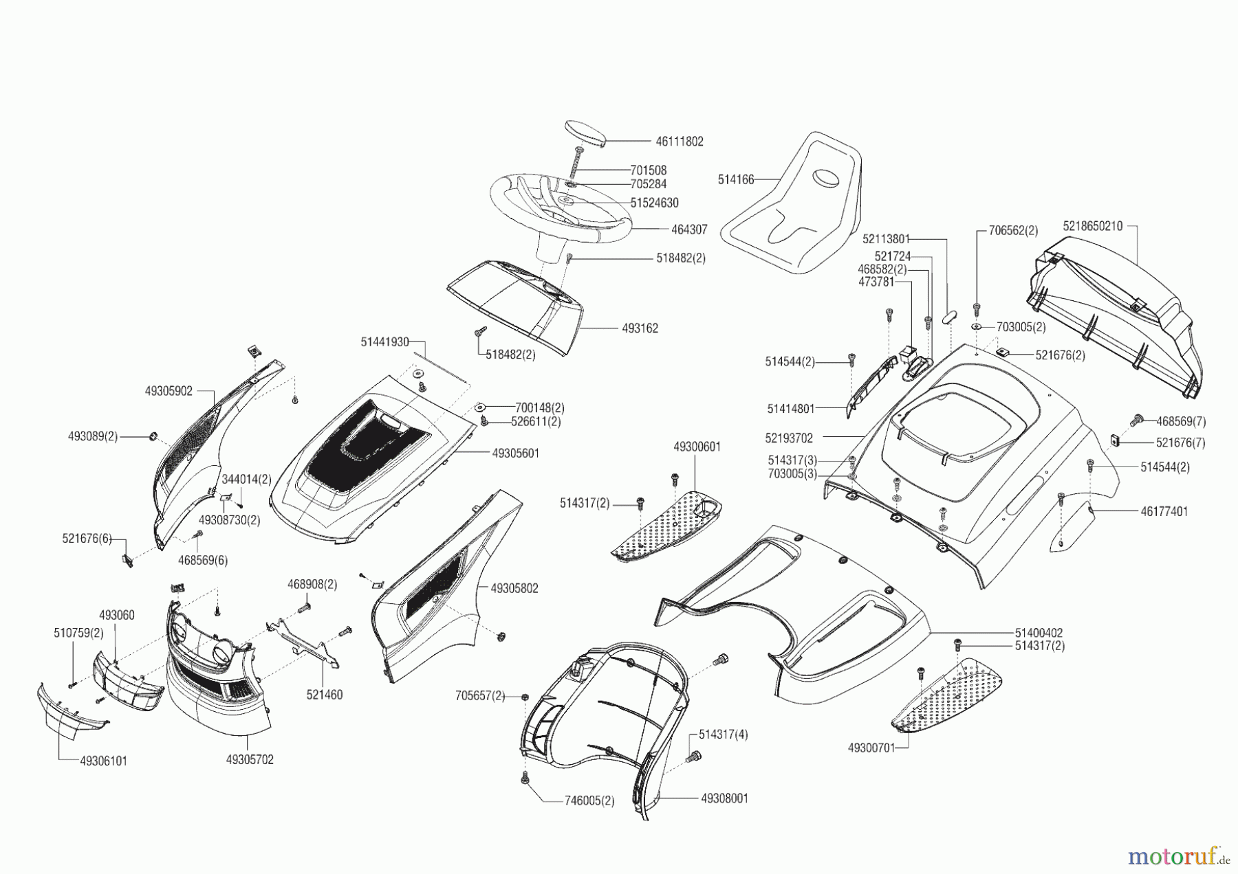 Solo by AL-KO Gartentechnik Rasentraktor T22-111.7 HDS-A V2 COMFORT 04/2018 - 04/2020 Seite 1