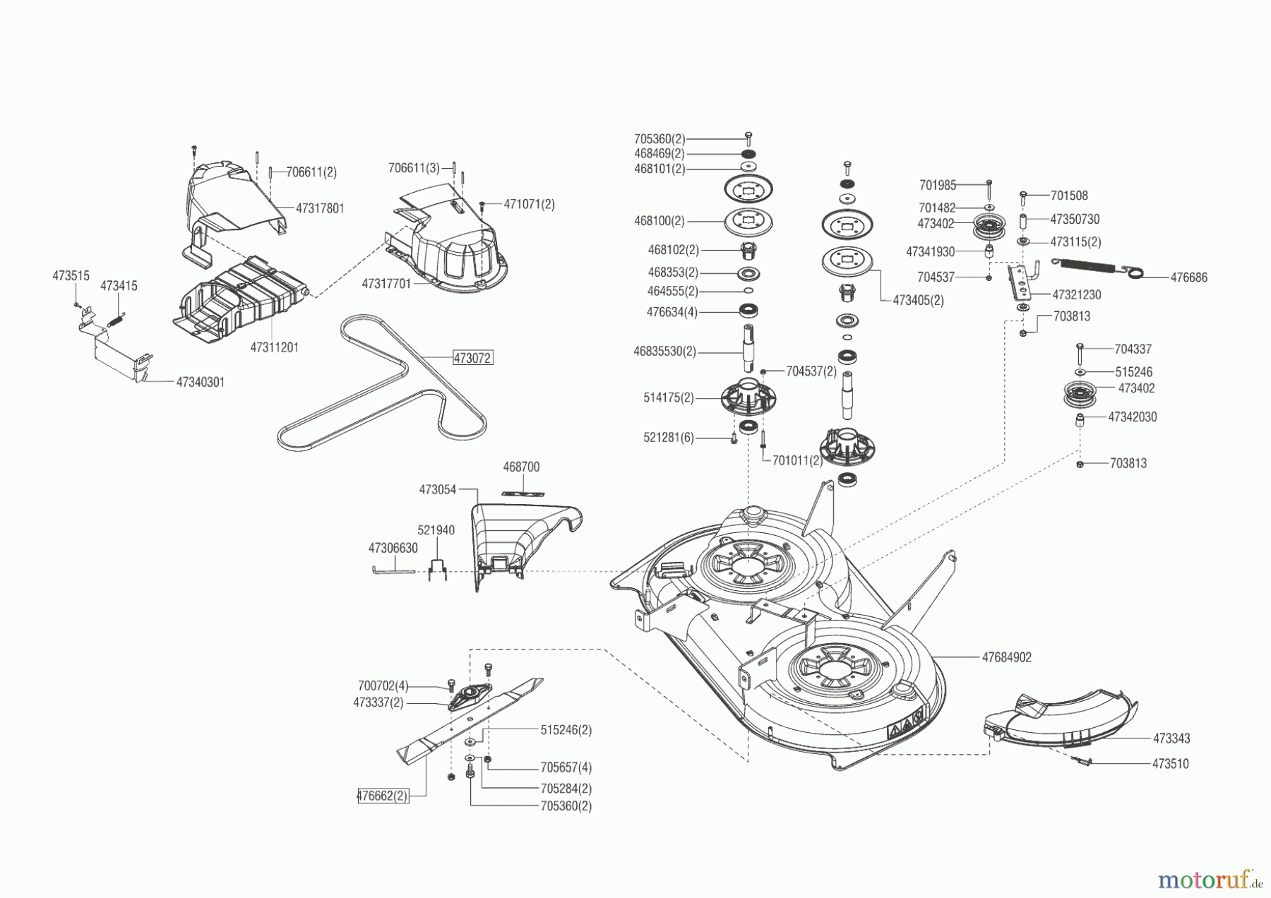 Solo by AL-KO Gartentechnik Rasentraktor T22-111.7 HDS-A V2 COMFORT 04/2018 - 04/2020 Seite 6