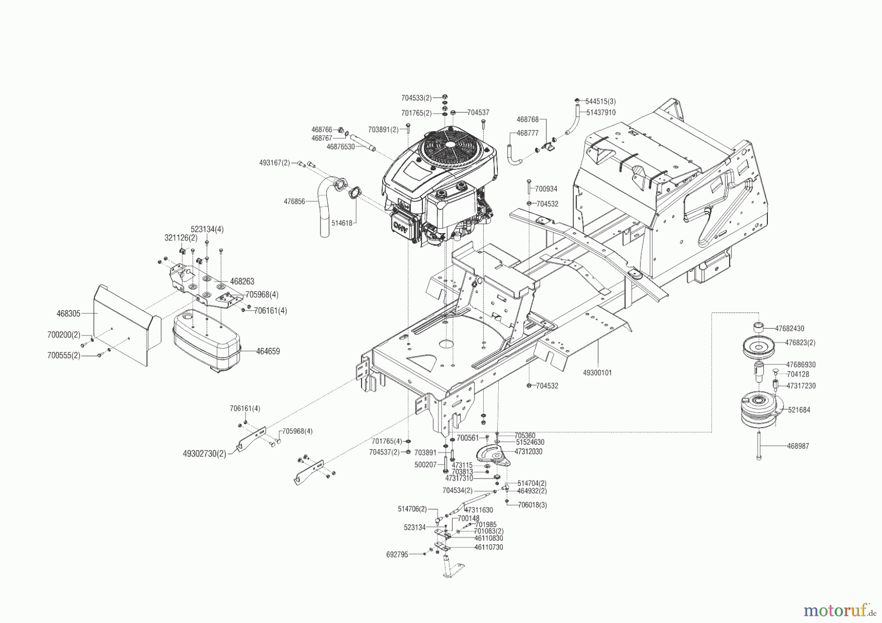 Solo by AL-KO Gartentechnik Rasentraktor T13-93.7 HDS-A COMFORT ab 04/2018 Seite 2