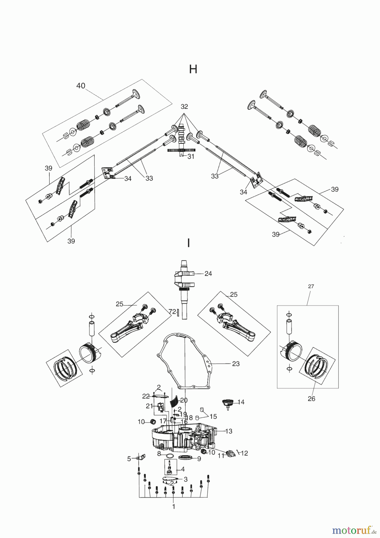  AL-KO Gartentechnik Benzinmotoren B-MOTOR PRO 700 V2 LC2P77F R900  10/2018 Seite 5