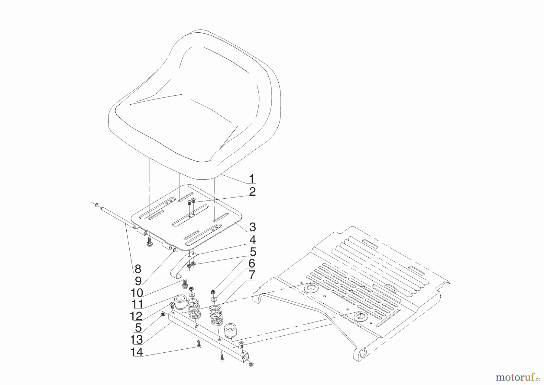 Solo by AL-KO Gartentechnik Aufsitzmäher RIDER R7-65.8 HD 12/2018 - 08/2020 Seite 5