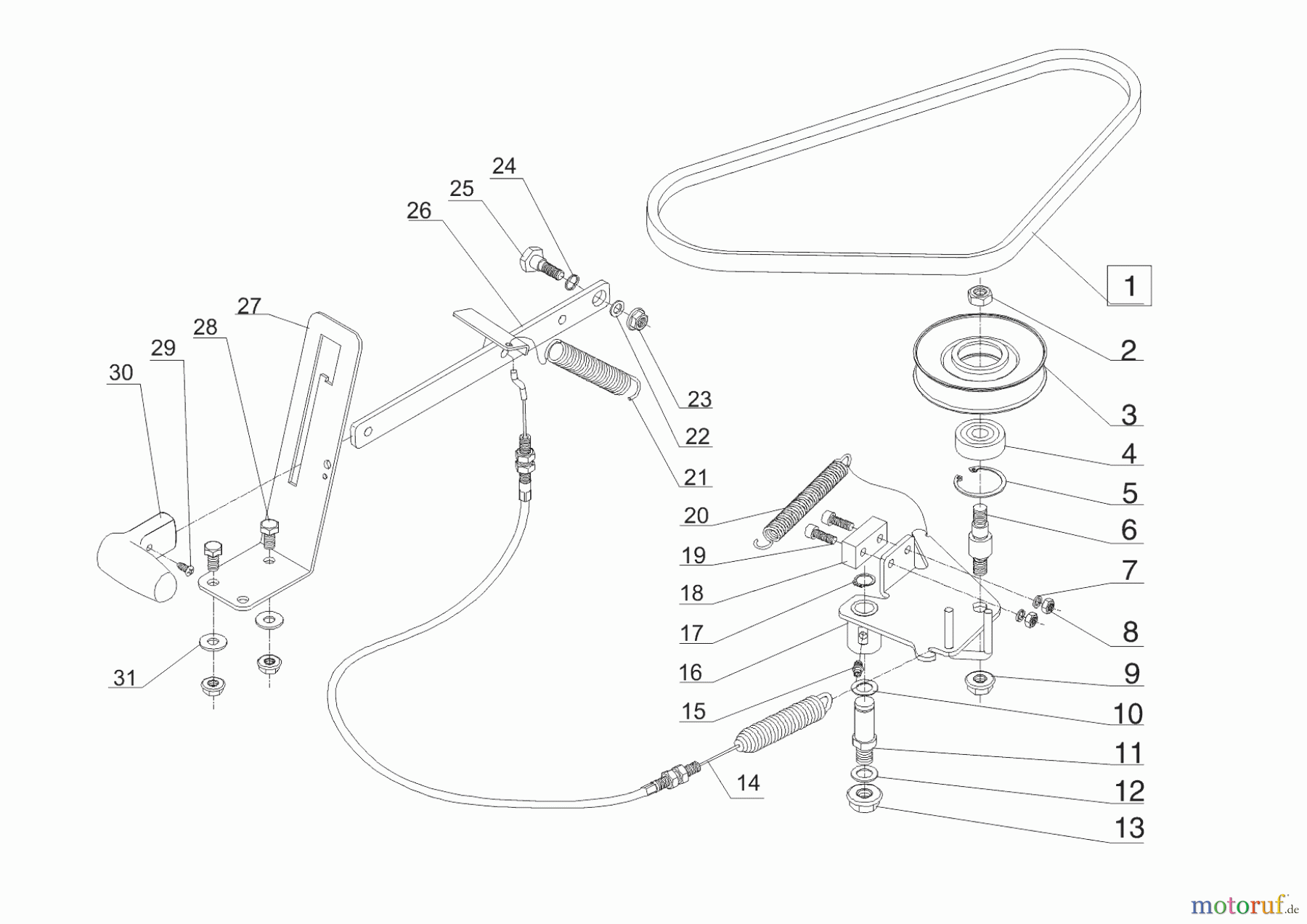 Solo by AL-KO Gartentechnik Aufsitzmäher RIDER R7-65.8 HD 12/2018 - 08/2020 Seite 9