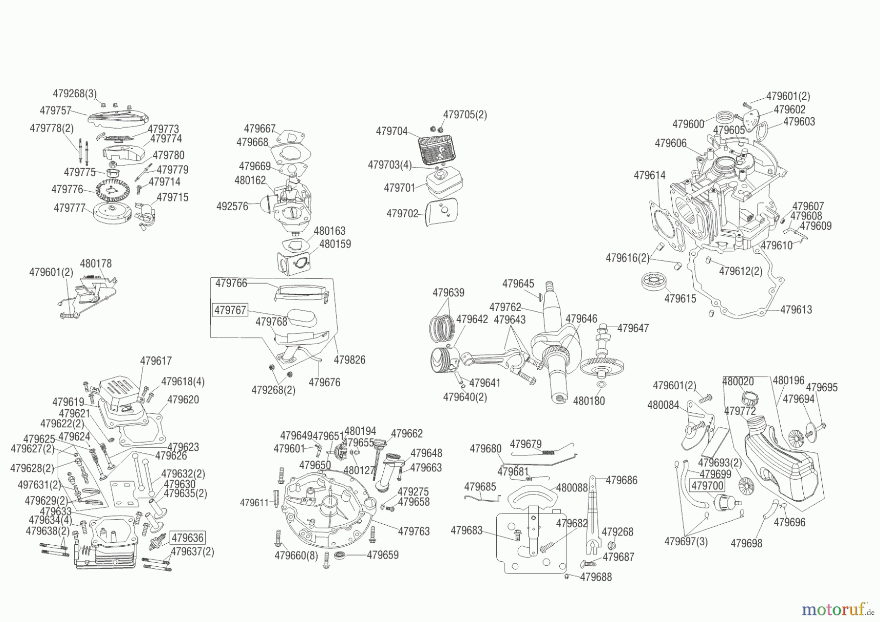 AL-KO Gartentechnik Benzinmotoren BENZINMOTOR TECH NEW 135 01/2019 Seite 1