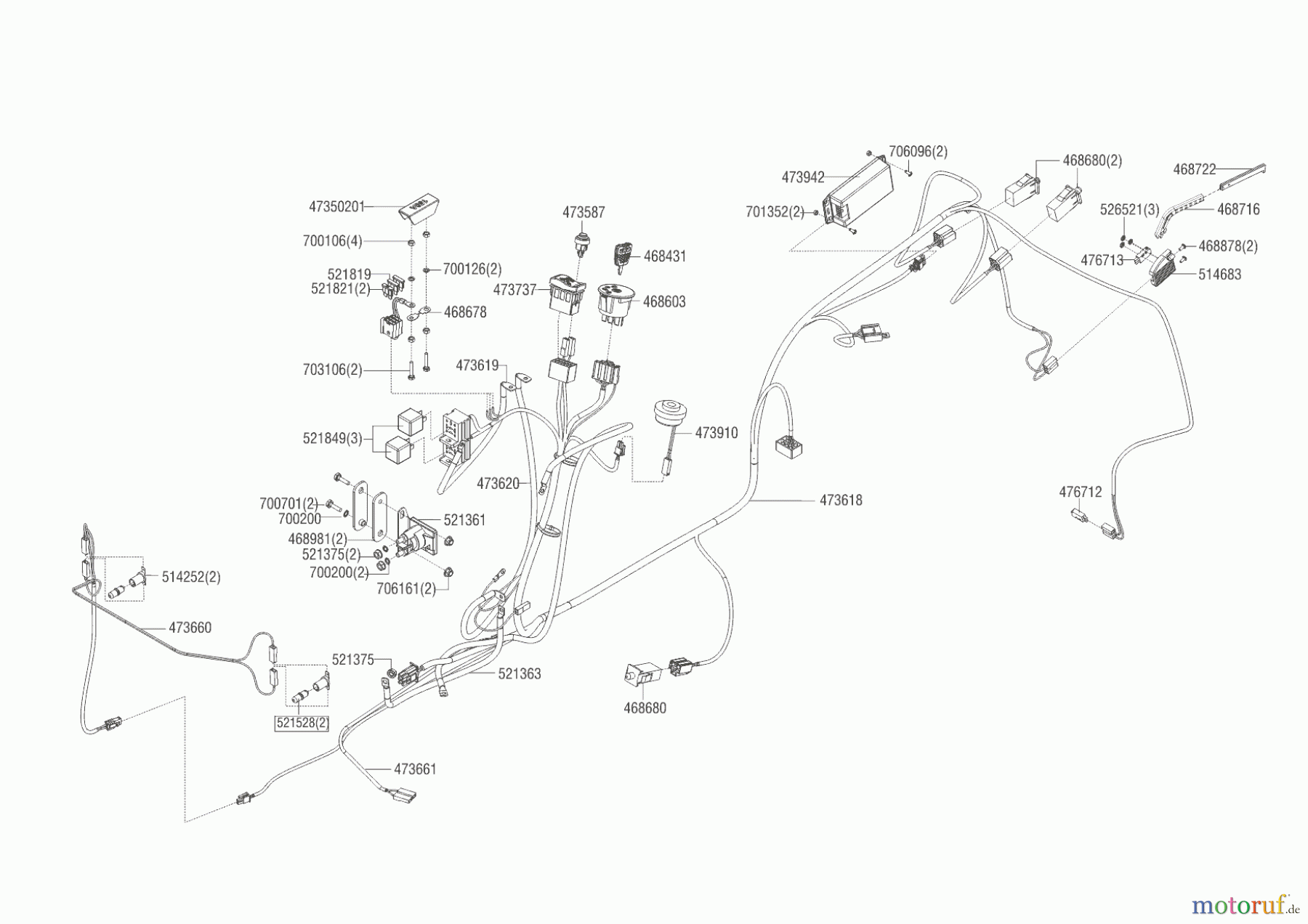  Brill Gartentechnik Rasentraktor Crossover T 95/13 H   ab 02/2019 Seite 9