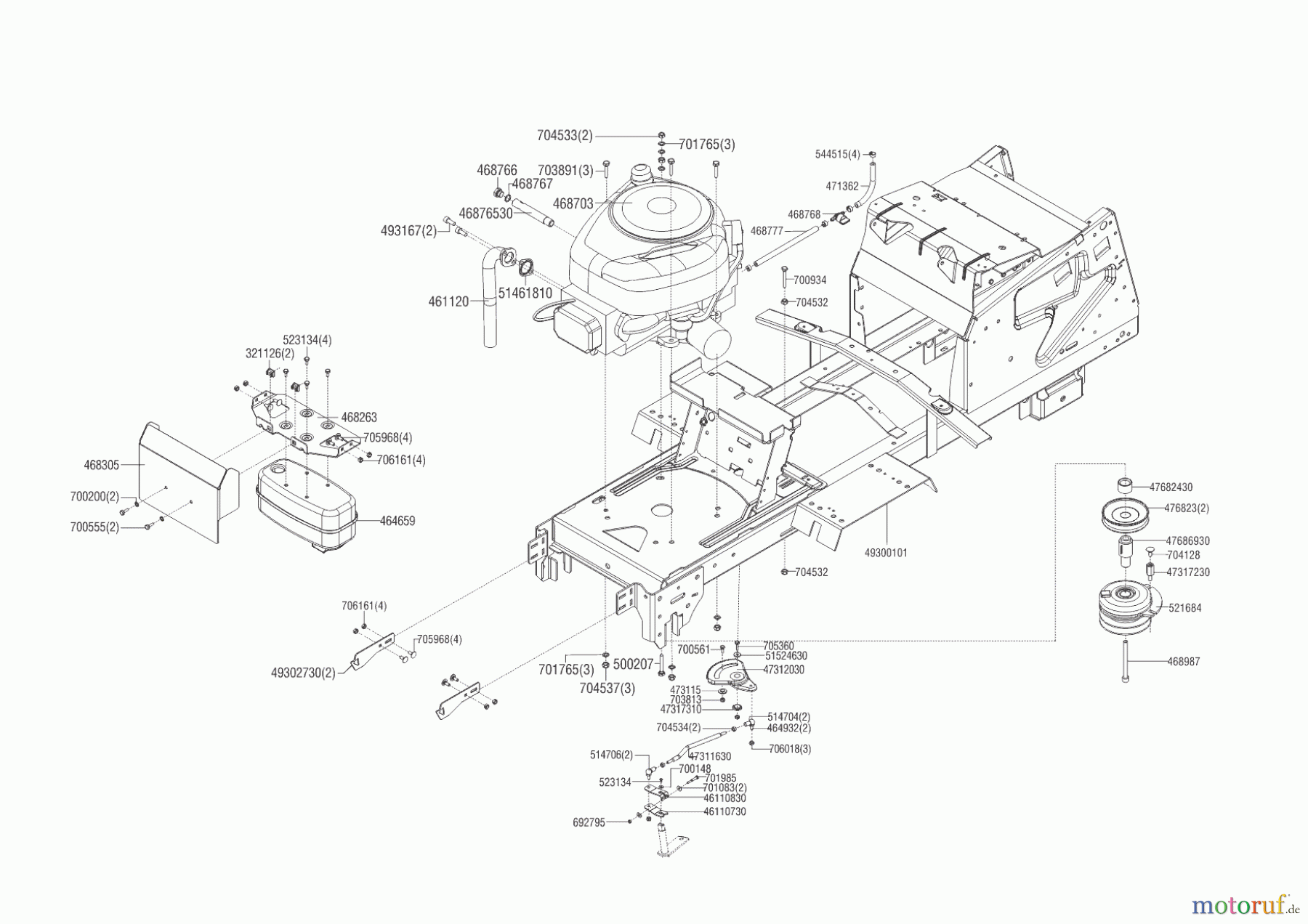 Solo by AL-KO Gartentechnik Rasentraktor T13-93.7 HD COMFORT 02/2019 - 04/2020 Seite 2