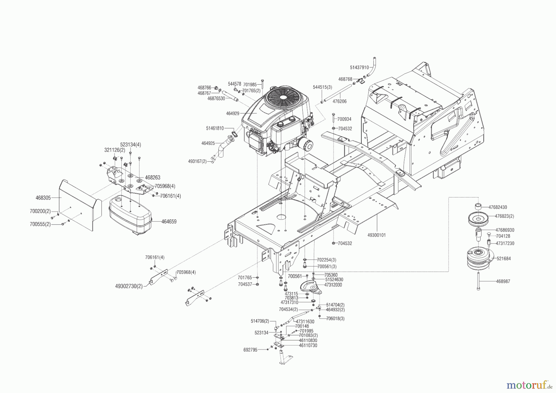 Solo by AL-KO Gartentechnik Rasentraktor T15-103.7 HD-A COMFORT 02/2019 - 04/2020 Seite 2