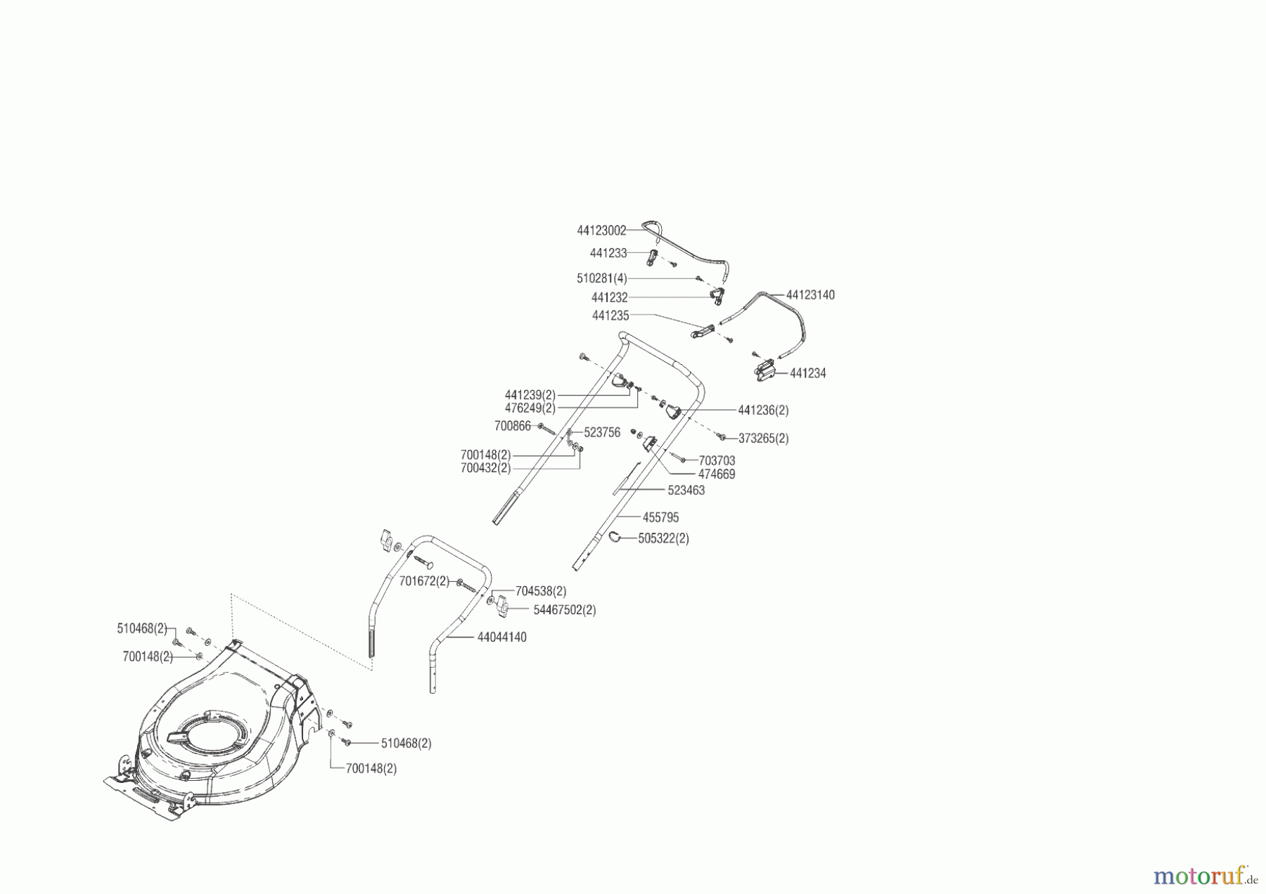 AL-KO Gartentechnik Benzinrasenmäher Highline 525 SP-A ab 03/2019 Seite 2