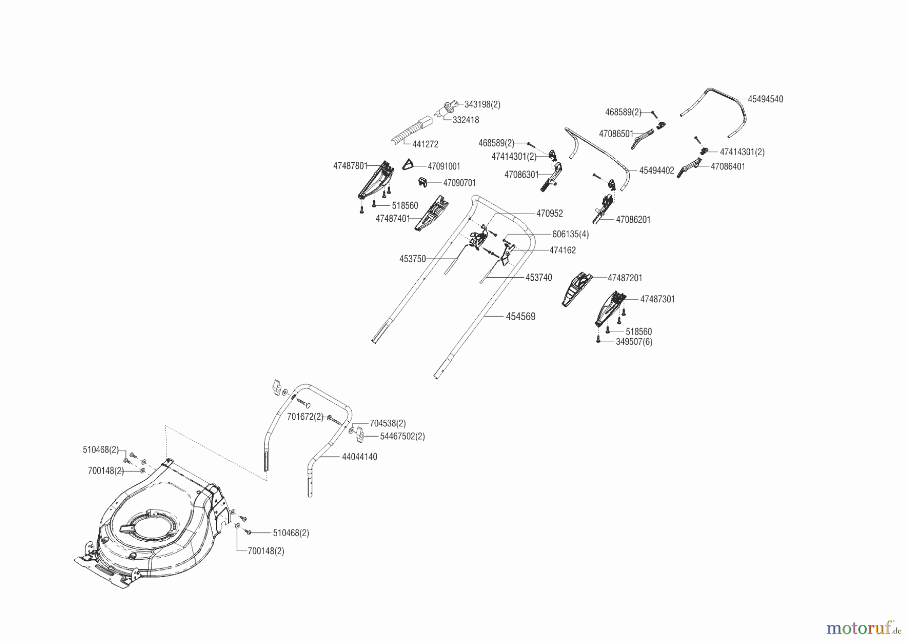 AL-KO Gartentechnik Benzinrasenmäher HB 510 BAV-I ab 03/2019 Seite 2