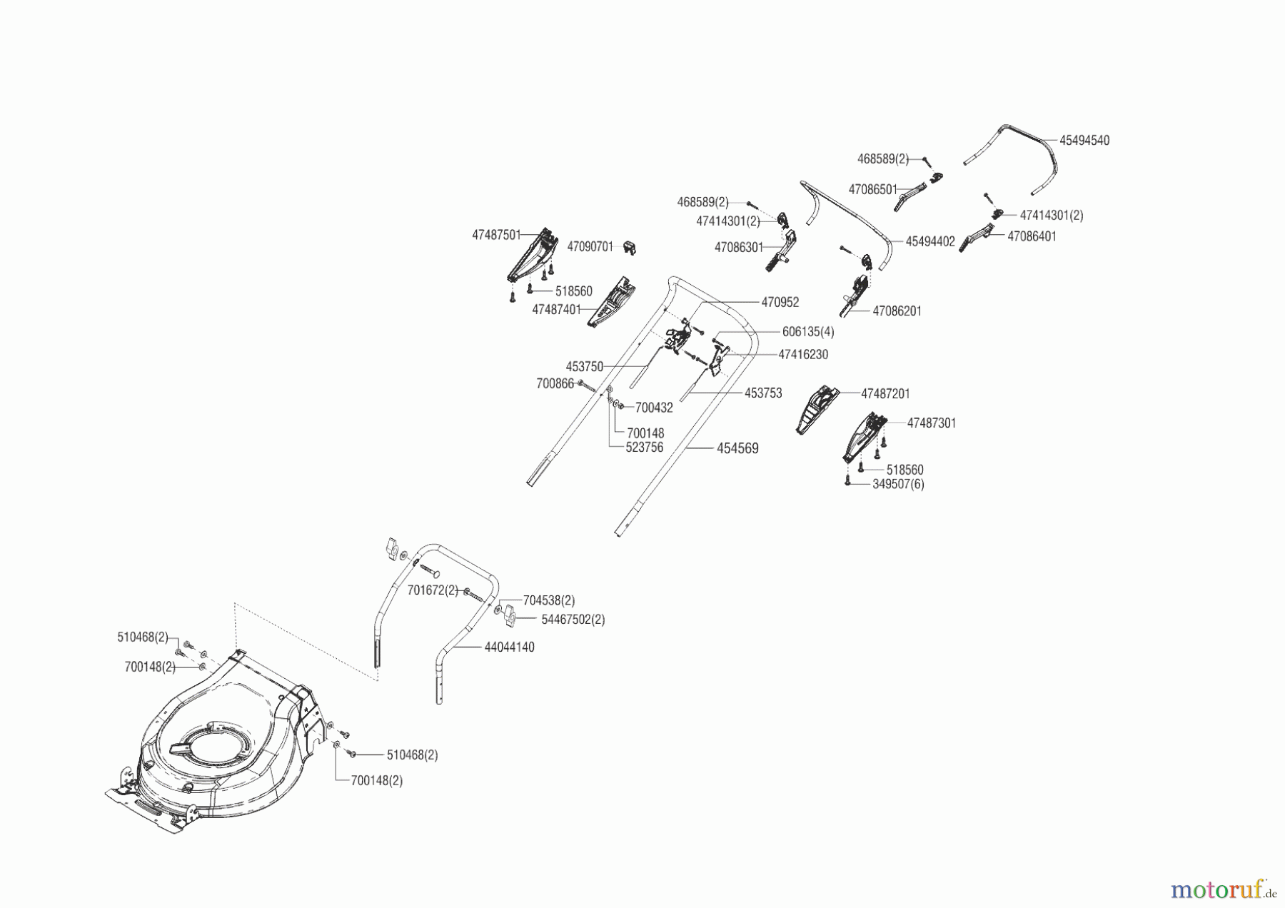 AL-KO Gartentechnik Benzinrasenmäher 527 VS HIGHLINE ab 03/2019 Seite 2