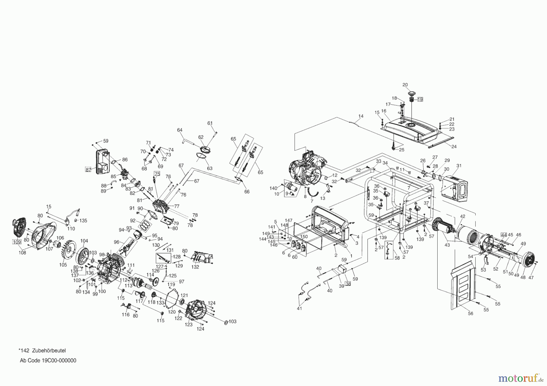  AL-KO Gartentechnik Stromerzeugungsgerät 6500 C  ab 03/2019 Seite 1