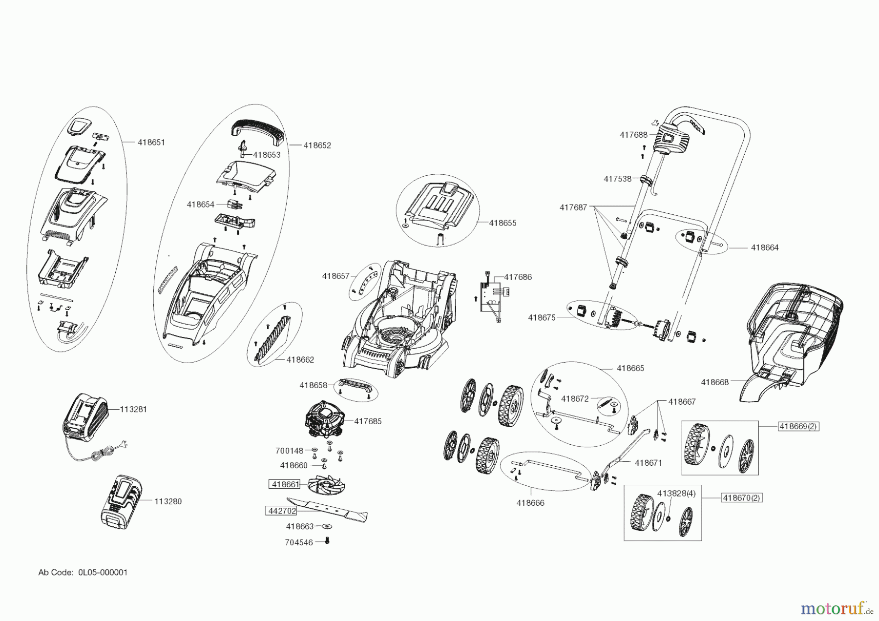 AL-KO Gartentechnik Akkurasenmäher 3.29 LI ab 01/2020 Seite 1