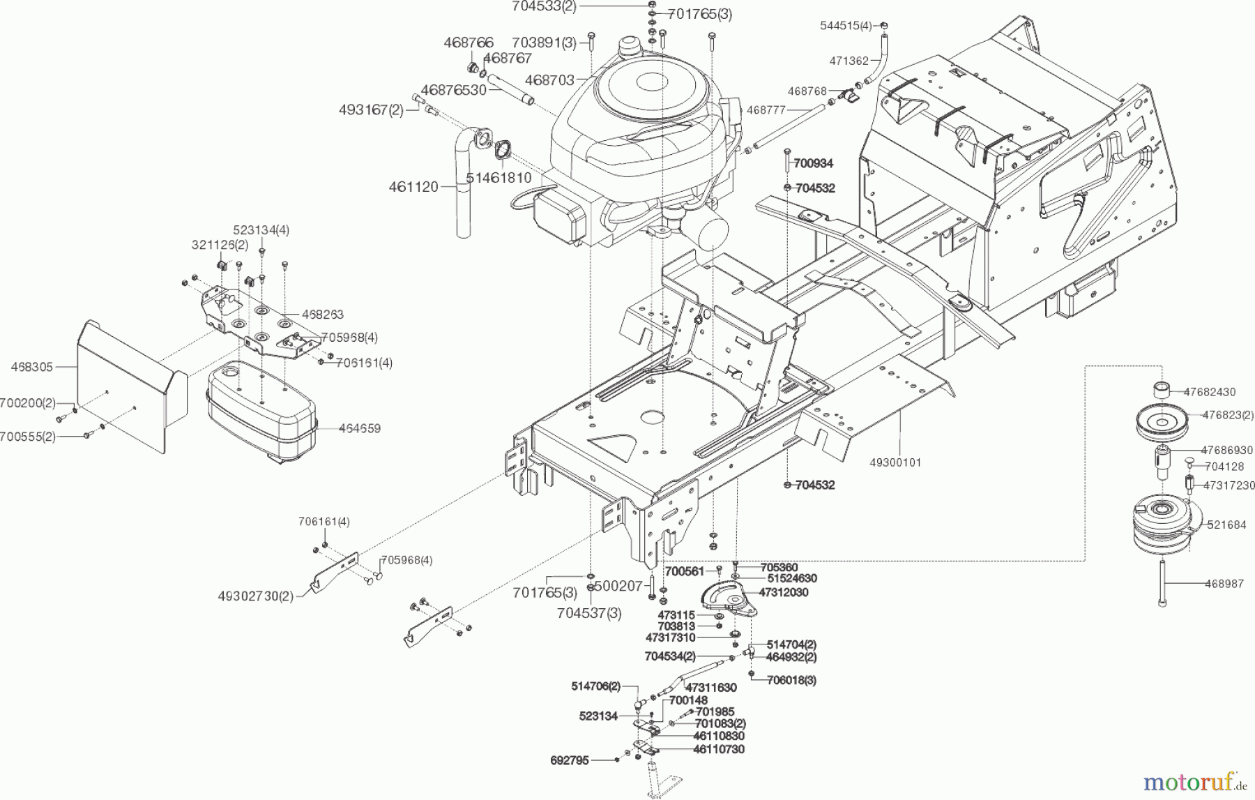 Solo by AL-KO Gartentechnik Rasentraktor T13-93.7 HD COMFORT ab 04/2020 Seite 2