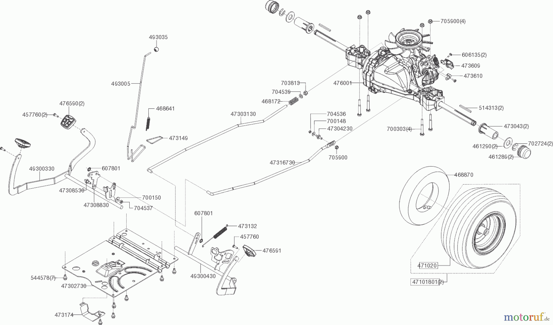 Solo by AL-KO Gartentechnik Rasentraktor T22-111.7 HDS-A V2 COMFORT ab 04/2020 Seite 4